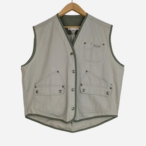 NWT Vintage Columbia Sportswear Oswego Vest Women's Large Fossil